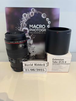 Canon EF 100mm f/2.8L Macro Lens and Accessories 